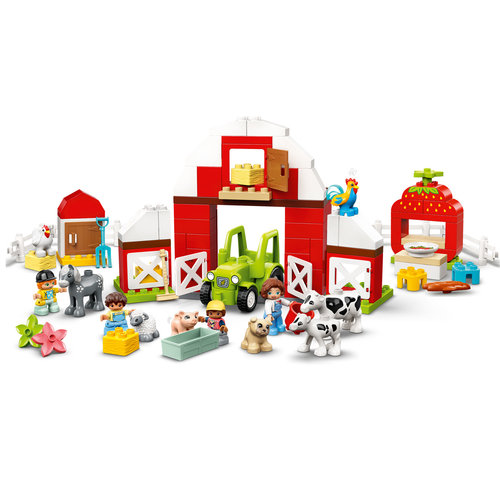 LEGO DUPLO 10952 Schuur, tractor en boerderijdieren verzorgen