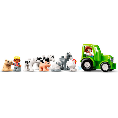 LEGO DUPLO 10952 Schuur, tractor en boerderijdieren verzorgen