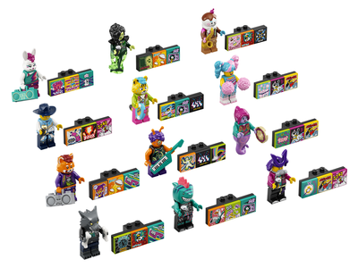 LEGO VIDIYO 43101 Bandmates Serie 1 Complete Serie