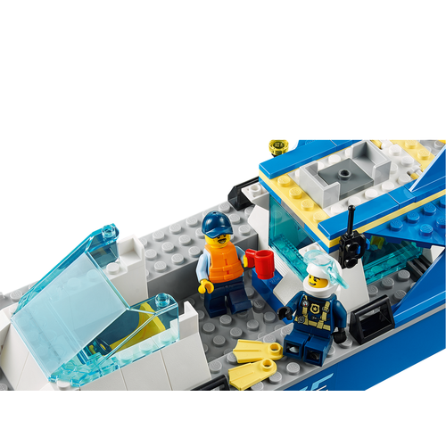 LEGO City 60277 Politie patrouilleboot