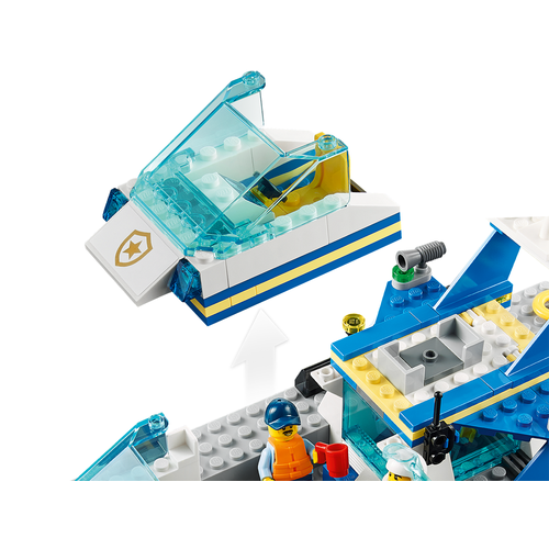 LEGO City 60277 Politie patrouilleboot