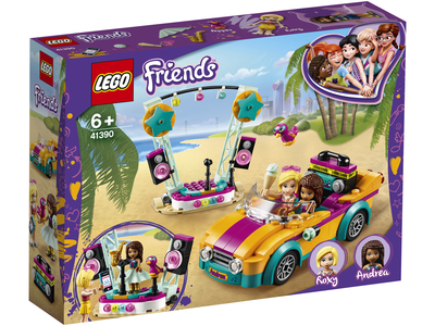 LEGO Friends 41390 Andrea's auto en podium