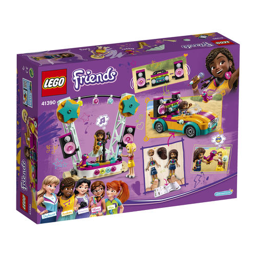 LEGO Friends 41390 Andrea's auto en podium