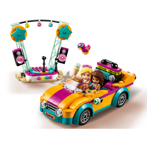 LEGO Friends 41390 Andrea's auto en podium