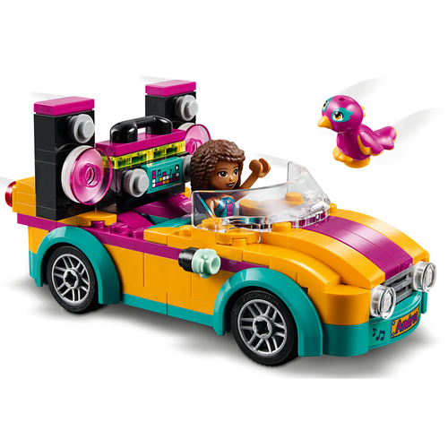 LEGO Friends 41390 Andrea's auto en podium