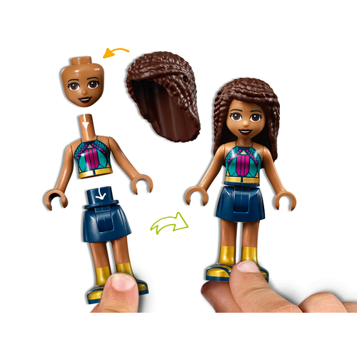 LEGO Friends 41390 Andrea's auto en podium