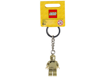 LEGO Sleutelhanger 850807 Classic Gouden minifiguur