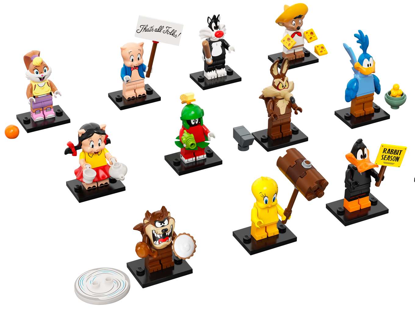 vocaal Superioriteit hoe vaak LEGO Minifiguren 71030 Looney Tunes Complete Serie - Jan's Steen