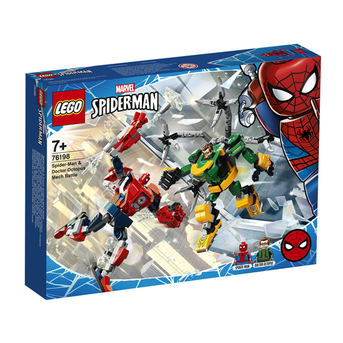 LEGO Spiderman 76198 Spider-Man & Doctor Octopus mechagevecht