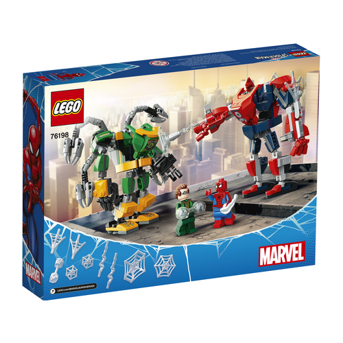 LEGO Spiderman 76198 Spider-Man & Doctor Octopus mechagevecht