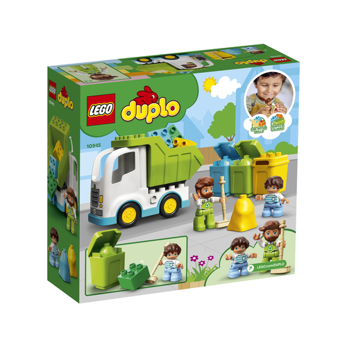 LEGO DUPLO 10945 Vuilniswagen en recycling