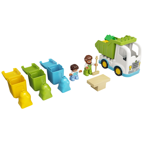 LEGO DUPLO 10945 Vuilniswagen en recycling