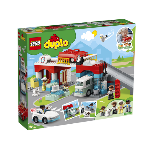 LEGO DUPLO 10948 Parkeergarage en wasstraat