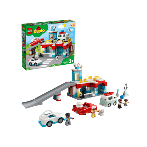 LEGO DUPLO 10948 Parkeergarage en wasstraat