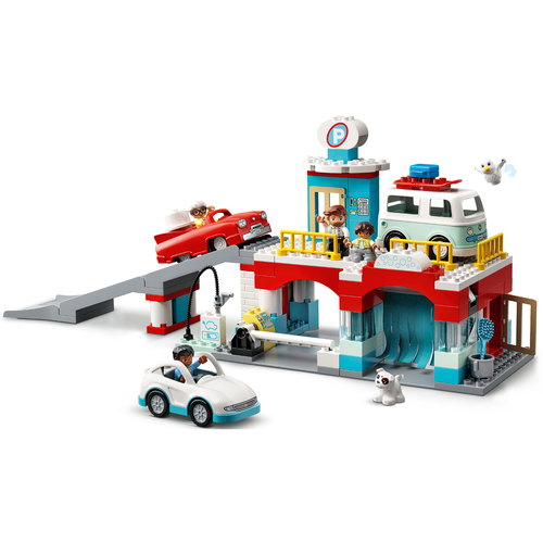 LEGO DUPLO 10948 Parkeergarage en wasstraat