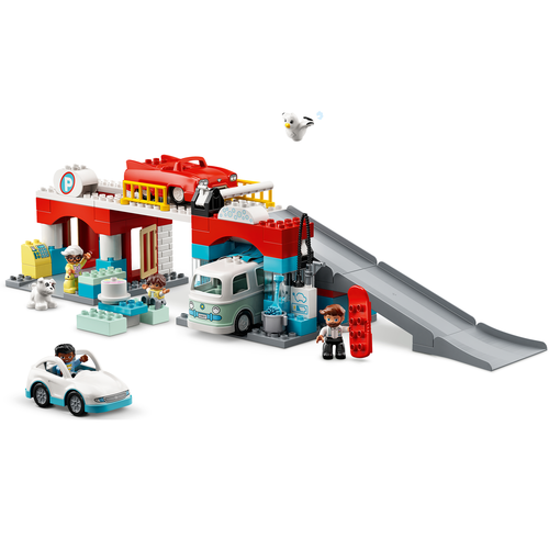 LEGO DUPLO 10948 Parkeergarage en wasstraat