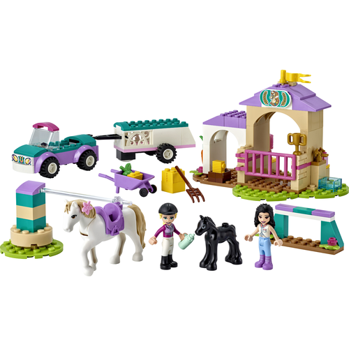 LEGO Friends 41441 Paardentraining en aanhanger