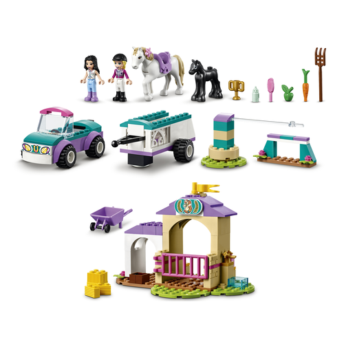 LEGO Friends 41441 Paardentraining en aanhanger