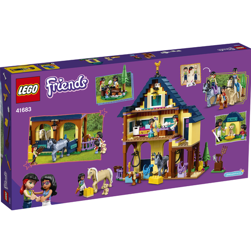 LEGO Friends 41683 Paardrijbasis in het bos