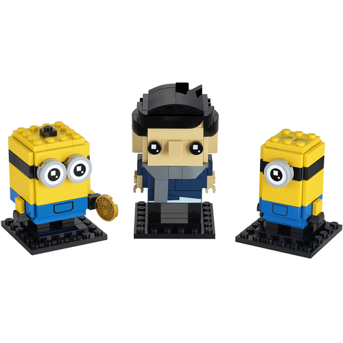 LEGO Brickheadz 40420 Gru, Stuart en Otto