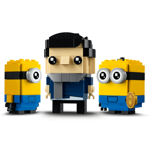 LEGO Brickheadz 40420 Gru, Stuart en Otto