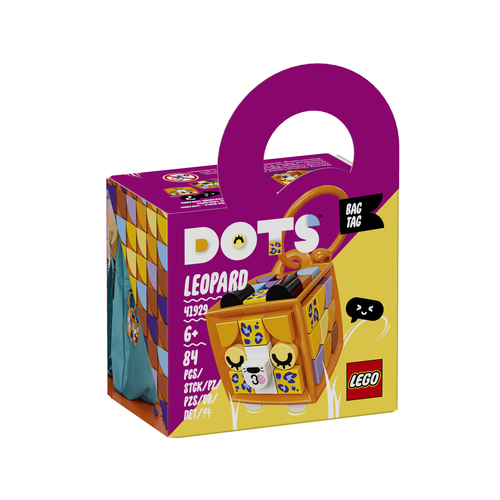 LEGO DOTS 41929 Tassenhanger luipaard LEGO DOTS 41929 Tassenhanger luipaard