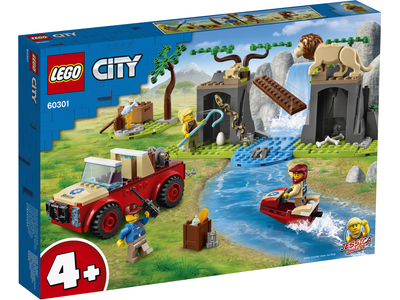 LEGO City 60301 Wildlife Rescue off-roader