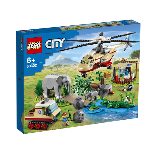 LEGO City 60302 Wildlife Rescue operatie