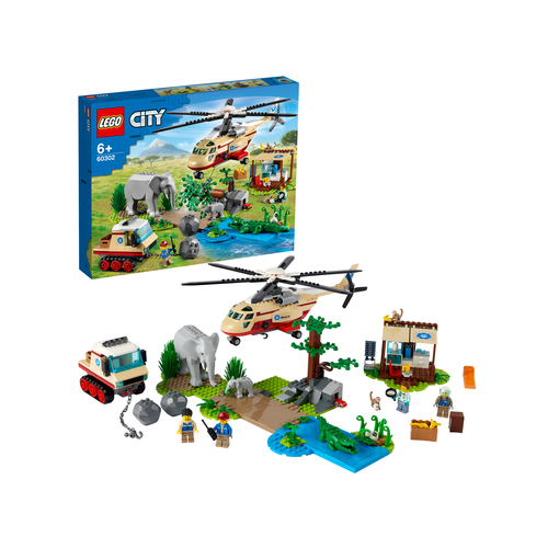 LEGO City 60302 Wildlife Rescue operatie