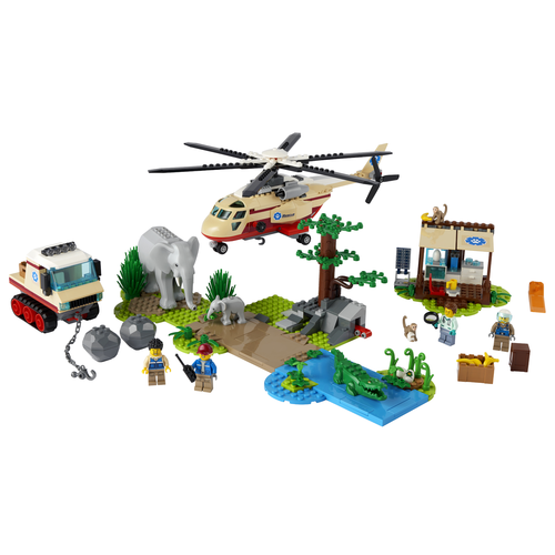 LEGO City 60302 Wildlife Rescue operatie