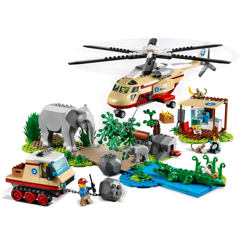 LEGO City 60302 Wildlife Rescue operatie