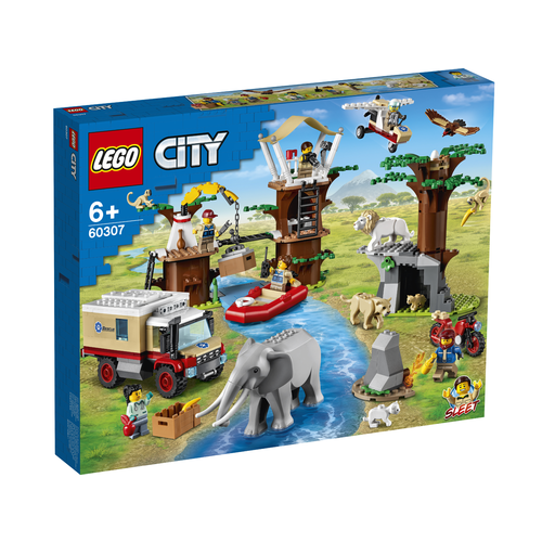 LEGO City 60307 Wildlife Rescue kamp