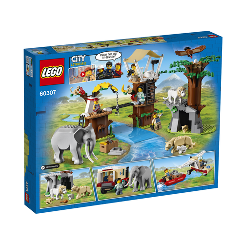 LEGO City 60307 Wildlife Rescue kamp