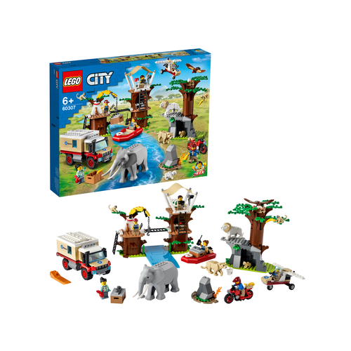 LEGO City 60307 Wildlife Rescue kamp