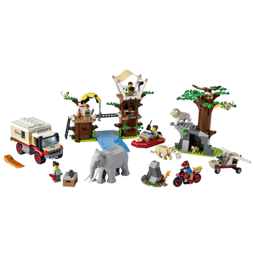 LEGO City 60307 Wildlife Rescue kamp