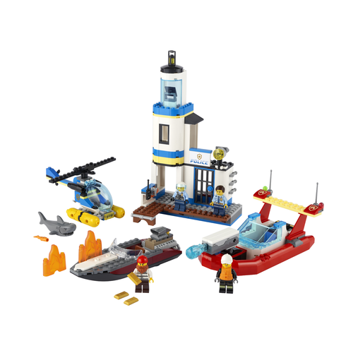 LEGO City 60308 Kustpolitie en brandmissie