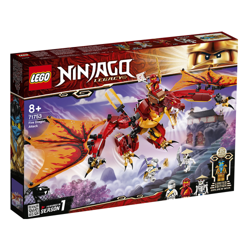 LEGO Ninjago 71753 Vuurdraak aanval