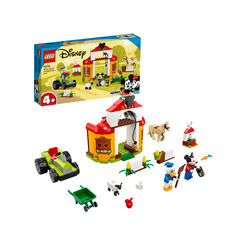 LEGO Disney 10775 Mickey Mouse en Donald Duck boerderij