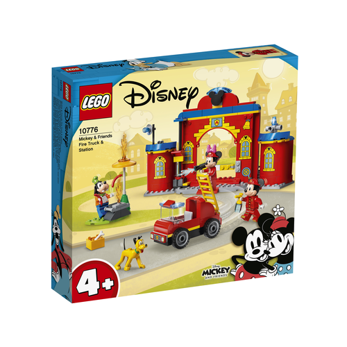 LEGO Disney 10776 Mickey en Friends brandweerkazerne en auto