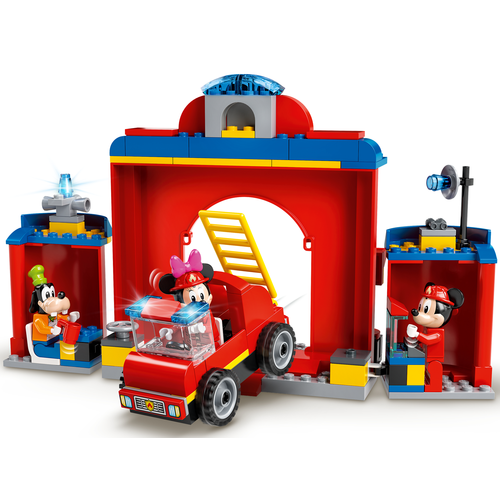 LEGO Disney 10776 Mickey en Friends brandweerkazerne en auto