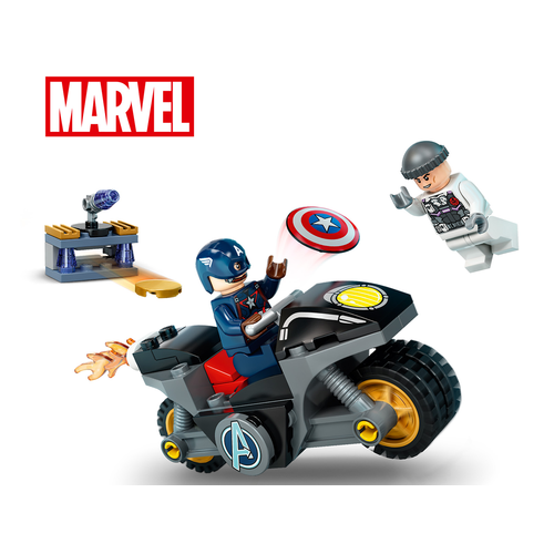 LEGO Marvel 76189 Captain America - Hydra confrontatie