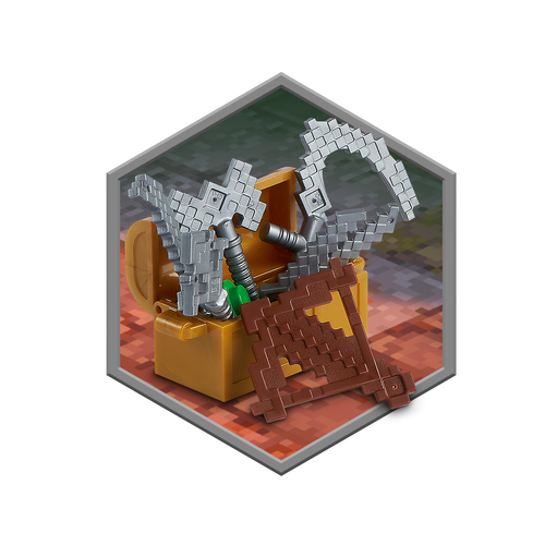 LEGO Minecraft 21176 De junglechaos