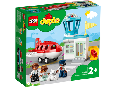 LEGO DUPLO 10961 Vliegtuig en vliegveld