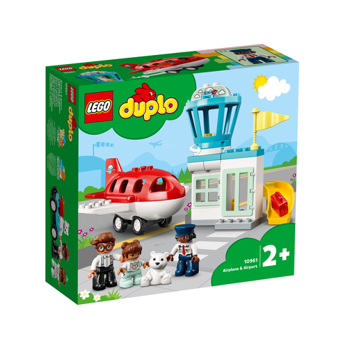 LEGO DUPLO 10961 Vliegtuig en vliegveld