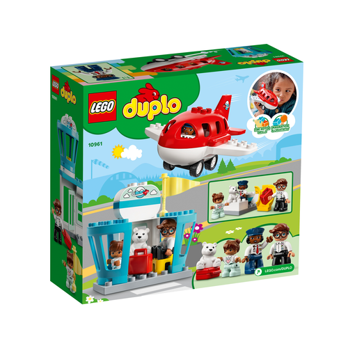 LEGO DUPLO 10961 Vliegtuig en vliegveld