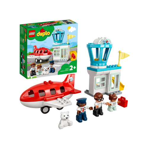 LEGO DUPLO 10961 Vliegtuig en vliegveld