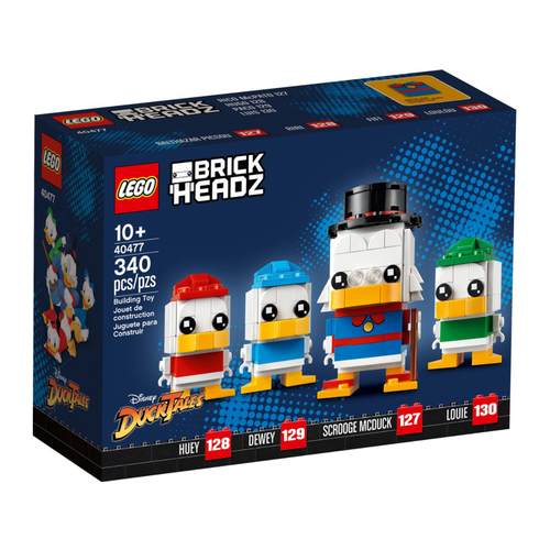 LEGO Brickheadz 40477 Dagobert Duck, Kwik, Kwek en Kwak