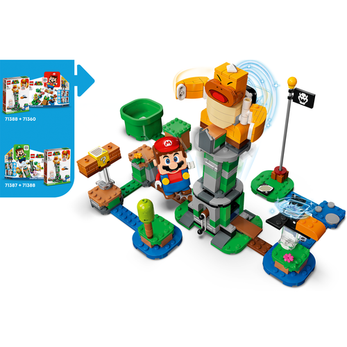 LEGO Super Mario 71388 Uitbreidingsset: Eindbaasgevecht op de Sumo Bro-toren