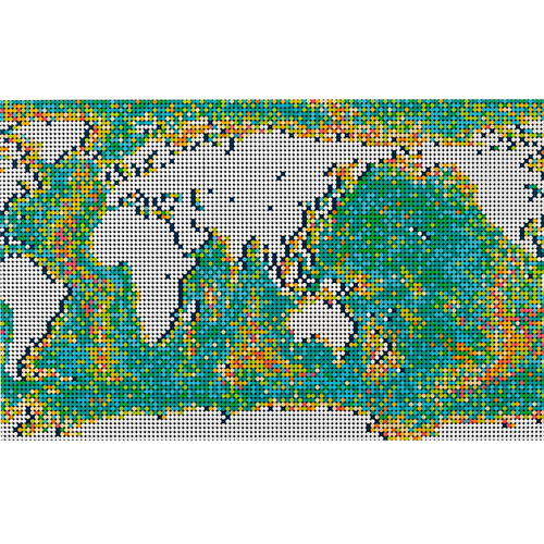 LEGO Art 31203 Wereldkaart