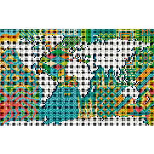 LEGO Art 31203 Wereldkaart